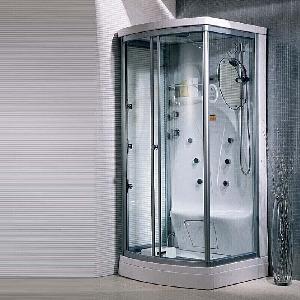 APPOLLO TS-35W душевая кабина 1100х900, прозрачные стекла, низкий поддон, совместима для 2х человек.
