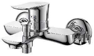D&K Смеситель для ванны с душем D&K Rhein.Reisling DA1273201 короткий излив хром
