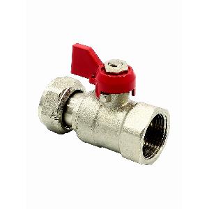VALOGIN Кран шаровой с накидной гайкой 1/2" ВР (107201) (18)