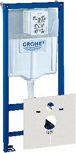 GROHE Инсталляция для подв. унитаза Rapid SL  3в1 БЕЗ КНОПКИ, с прокалдкой, устан. углами, 38539001 