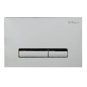 BelBagno Кнопка смыва GENOVA, цвет-хром глянцевый, BB019-GV-CHROME