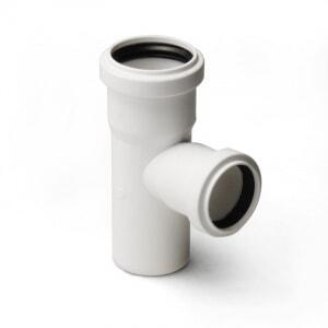 PRO AQUA Тройник Stilte Белый 110х110/87