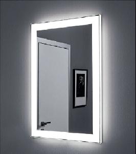 AQUANET Зеркало Алассио 4595 с LED подсветкой, 450х950x32 мм, инфракрасный выключатель (196631)Зеркало Аласс