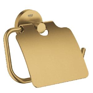 GROHE Essentials 40367GN1 Держатель туалетной бумаги с крышкой, цвет холодный рассвет, матовый