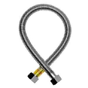 OVERCON Подводка для газа 80 см 3/4" г/г сильфонная, нерж.