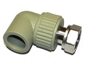 PRO AQUA Угольник с накид. гайкой 25-3/4 Серый PA29214G