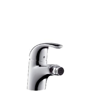 Hansgrohe FOCUS E 31720000  Смеситель для биде, донный клапан 1 1/4, гибкая подводка 3/8", аэратор QuickClean