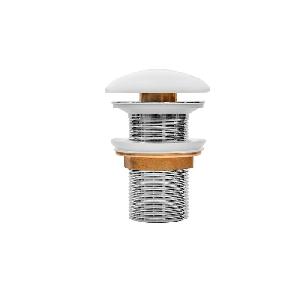 IDDIS Выпуск для умывальника без перелива, Optima Home,Белый матовый,   OPHWM00i88
